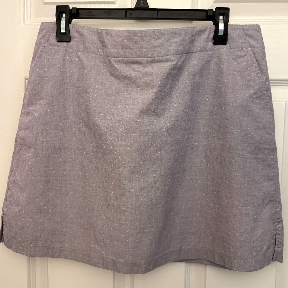 Lady Hagan Essentials Lavender Print Golf Skort - size 12 ⛳️🏌️‍♀️